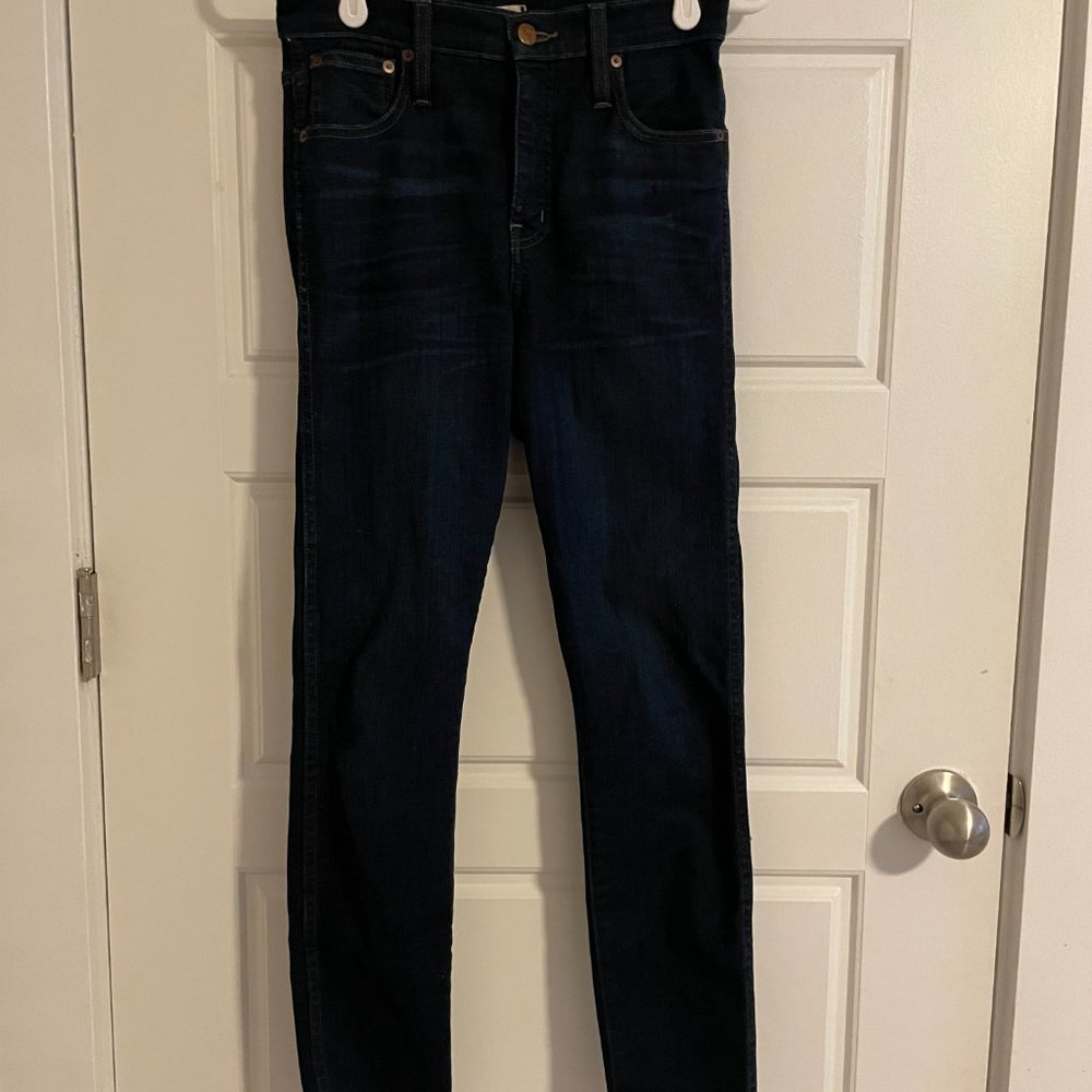 Madewell Dark Wash Skinny Jeans